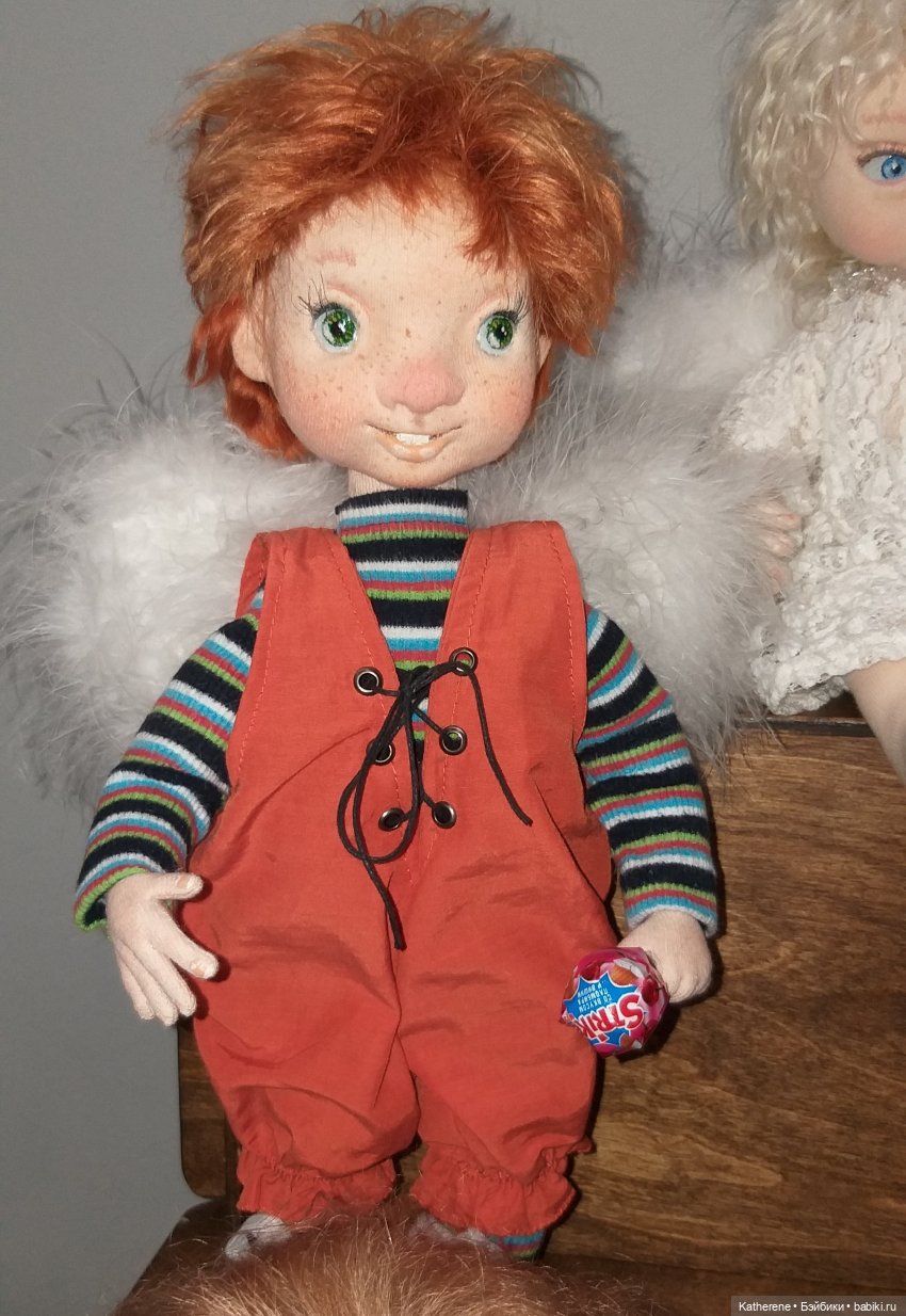 Царская елка. Ч. 4. Авторские куколки среднего размера (фото 5)