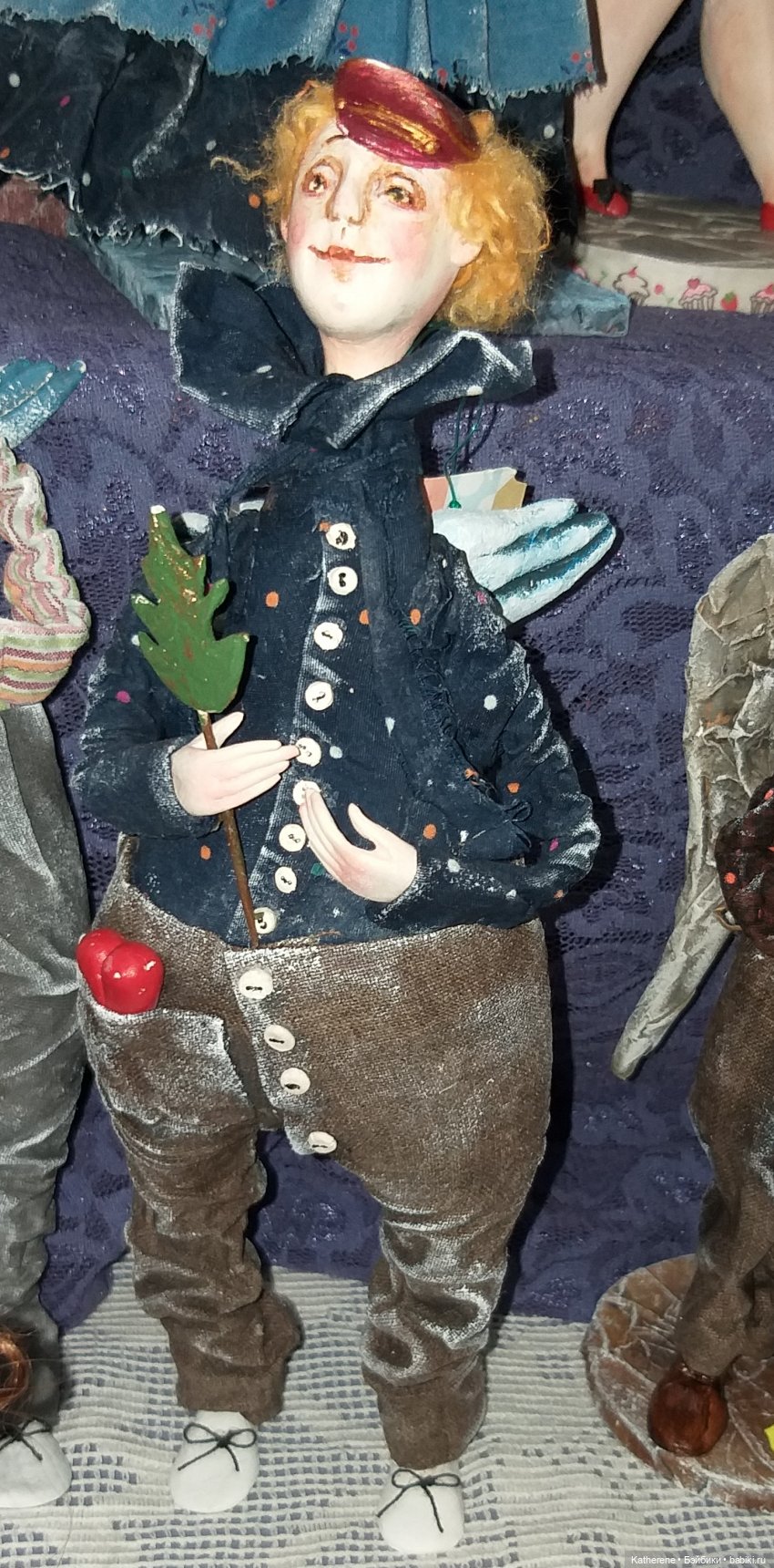 Царская елка. Ч. 4. Авторские куколки среднего размера