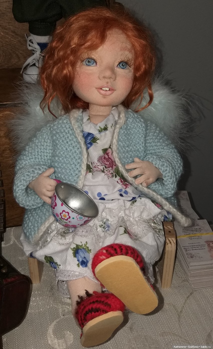 Царская елка. Ч. 4. Авторские куколки среднего размера (фото 8)