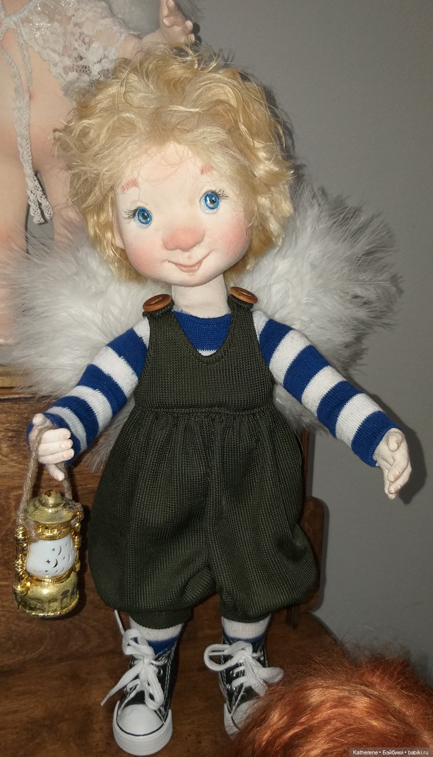 Царская елка. Ч. 4. Авторские куколки среднего размера (фото 7)