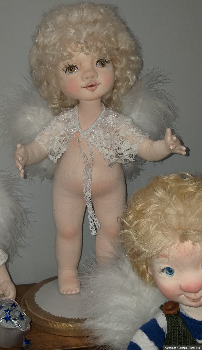 Царская елка. Ч. 4. Авторские куколки среднего размера (фото 6)