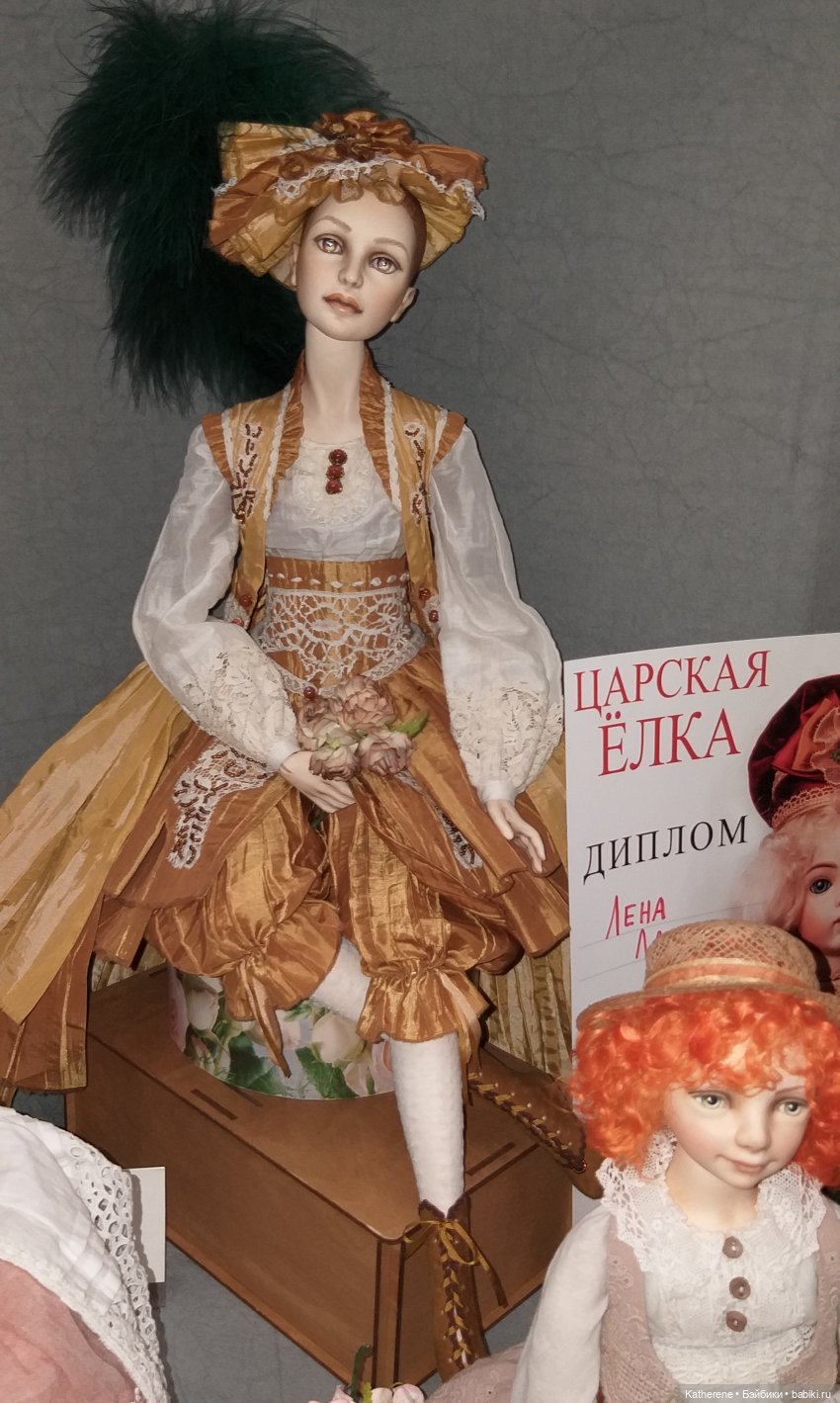 Царская елка. Ч. 4. Авторские куколки среднего размера