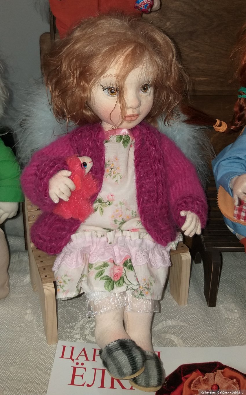Царская елка. Ч. 4. Авторские куколки среднего размера (фото 10)