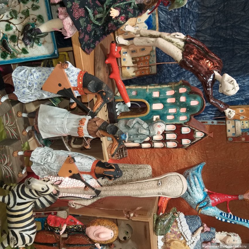 Небольшая фото-зарисовка "Куклы на Тишинке"