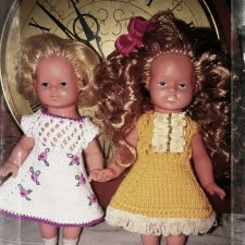 Винтажные малышки при параде пришли знакомиться