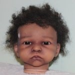 Дианочка 2. Кукла-реборн. Проблемы с винилом.