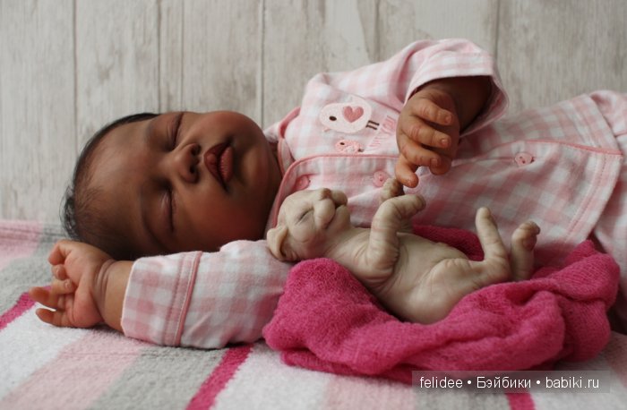 Мулаточка реборн Сиян, мы еще немного пофотографировались