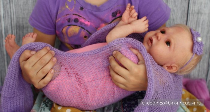 Малинка. Кукла-реборн Елены Ястребовой (фото 10)