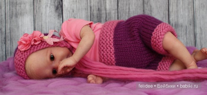 Малинка. Кукла-реборн Елены Ястребовой