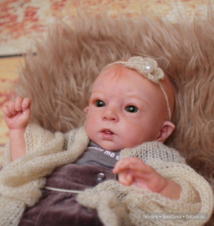 Эльфик реборн Аделия. Новые глазки (фото 8)