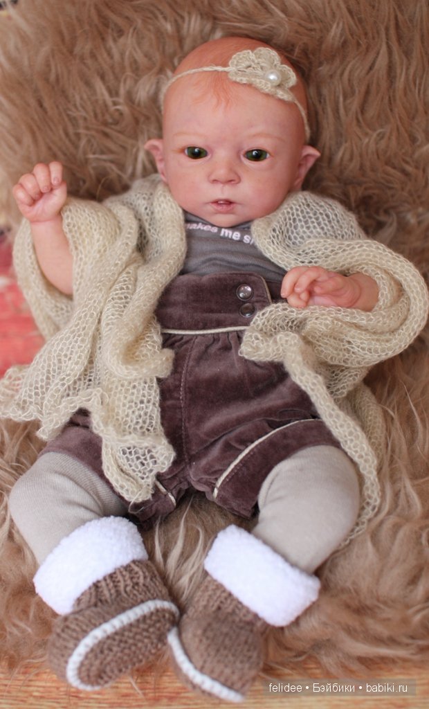 Эльфик реборн Аделия. Новые глазки (фото 7)