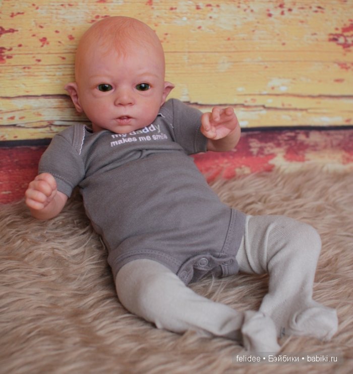 Эльфик реборн Аделия. Новые глазки (фото 2)