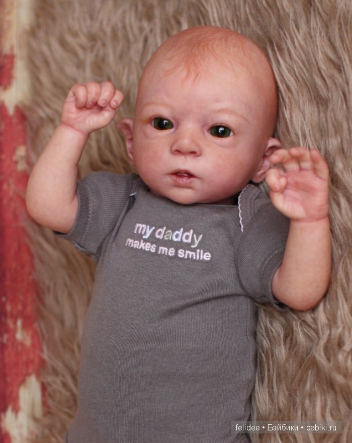 Эльфик реборн Аделия. Новые глазки (фото 4)