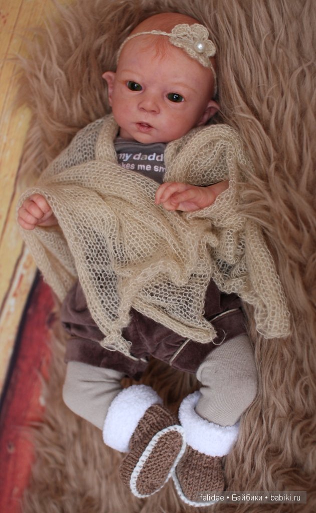 Эльфик реборн Аделия. Новые глазки (фото 5)