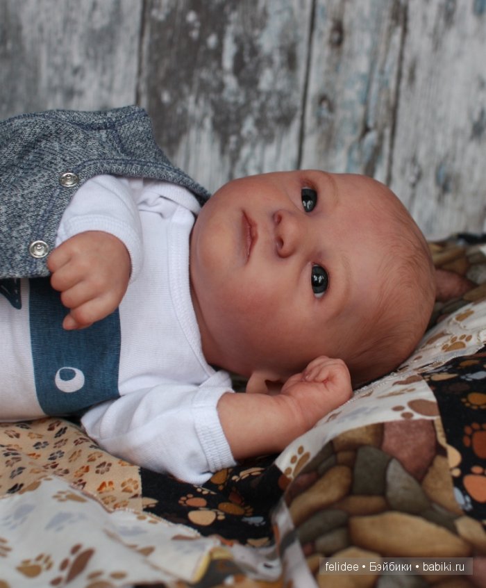 Грейсон, кукла-реборн Елены Ястребовой