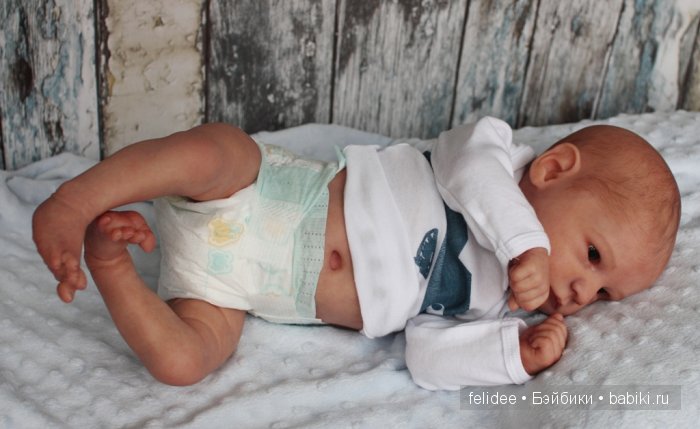 Грейсон, кукла-реборн Елены Ястребовой