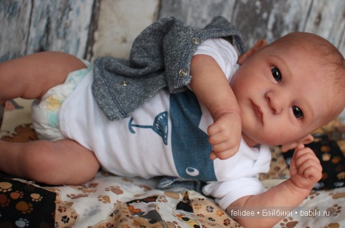 Грейсон, кукла-реборн Елены Ястребовой