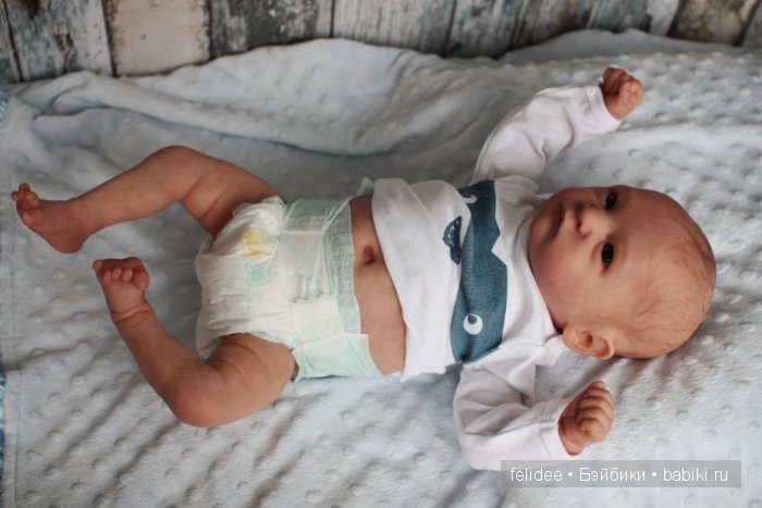 Грейсон, кукла-реборн Елены Ястребовой