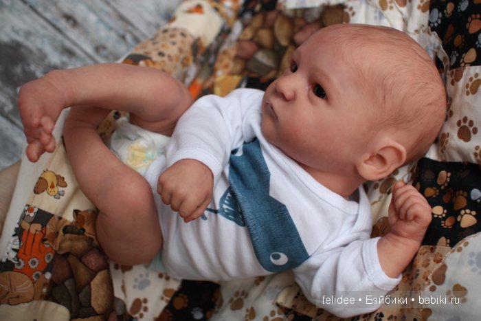 Грейсон, кукла-реборн Елены Ястребовой