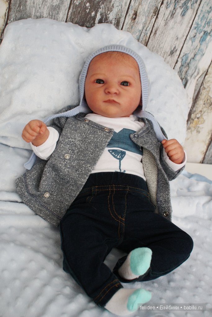 Грейсон, кукла-реборн Елены Ястребовой (фото 7)
