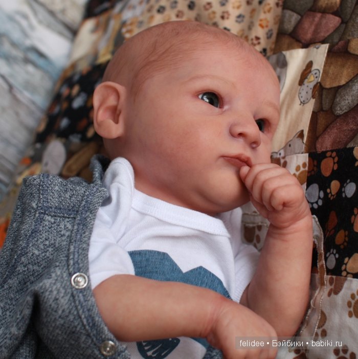 Грейсон, кукла-реборн Елены Ястребовой