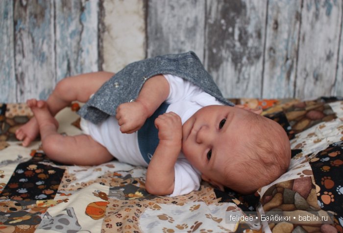 Грейсон, кукла-реборн Елены Ястребовой