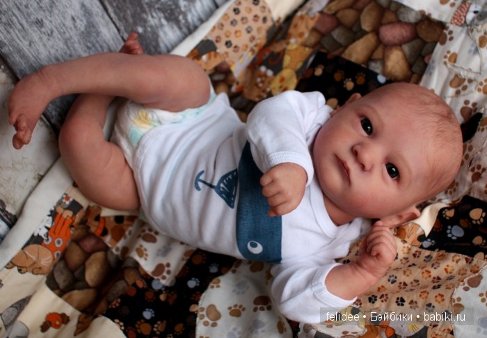 Грейсон, кукла-реборн Елены Ястребовой