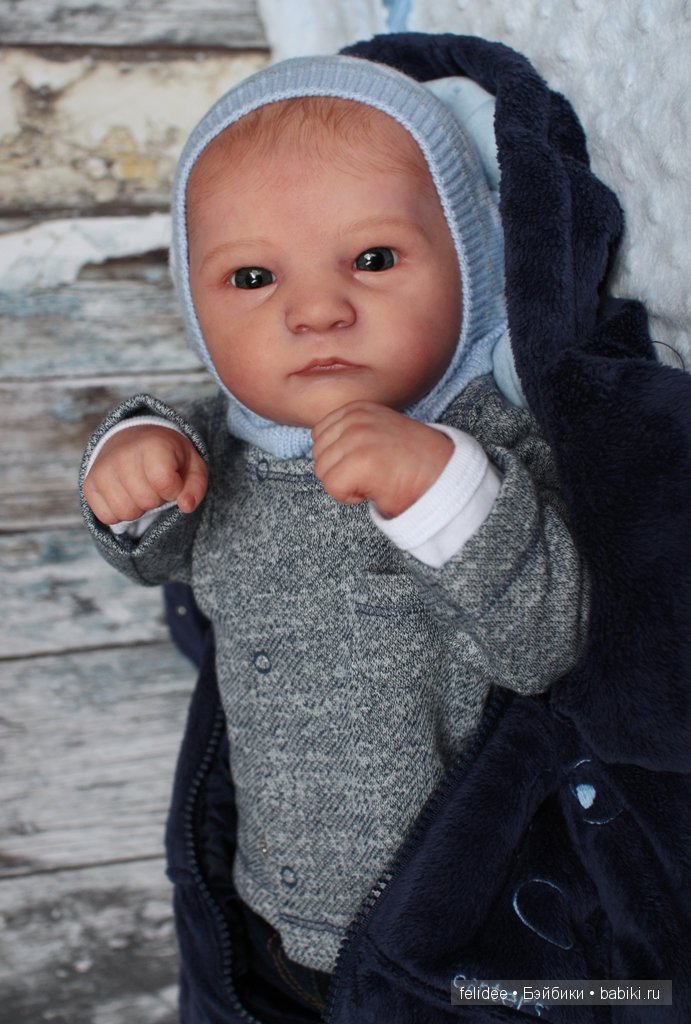 Грейсон, кукла-реборн Елены Ястребовой (фото 4)