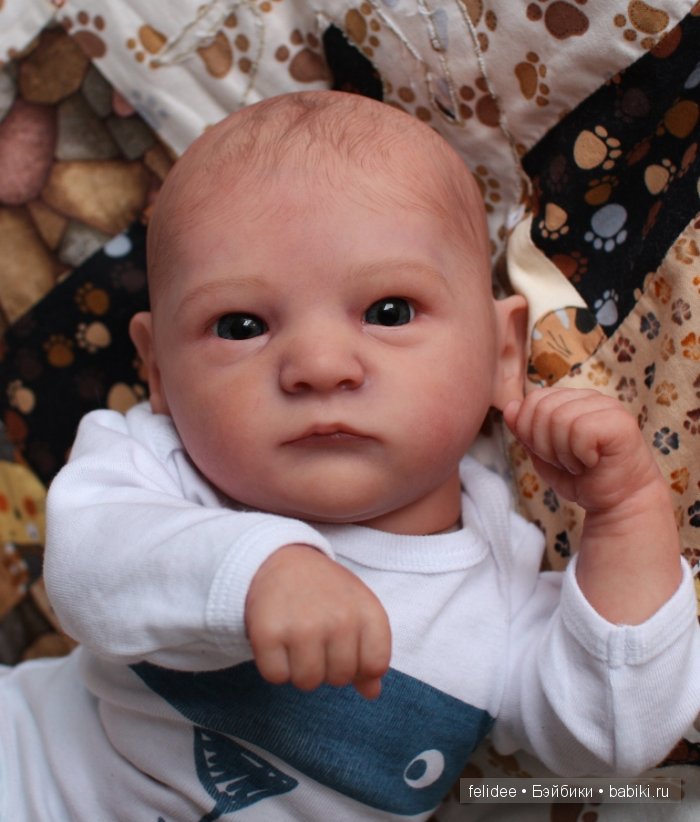 Грейсон, кукла-реборн Елены Ястребовой