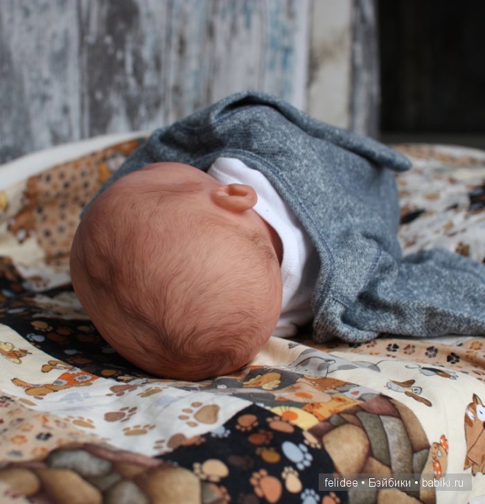 Грейсон, кукла-реборн Елены Ястребовой