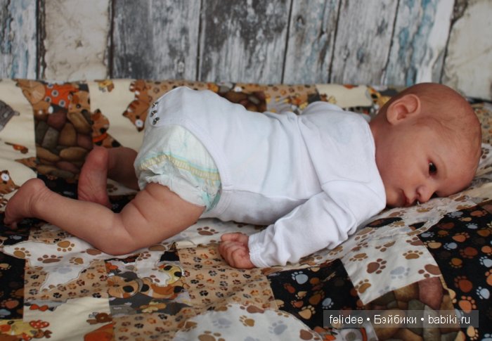 Грейсон, кукла-реборн Елены Ястребовой