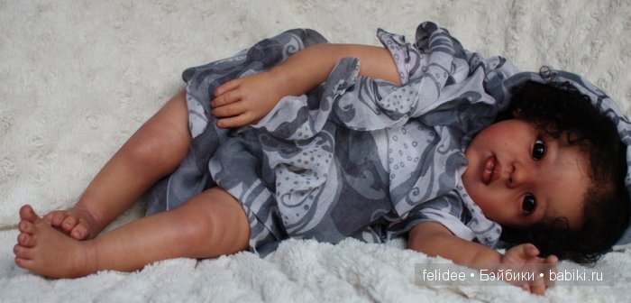 Джамина, куколка реборн Елены Ястребовой