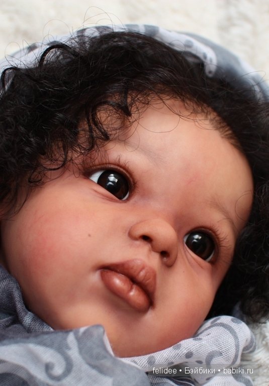 Джамина, куколка реборн Елены Ястребовой