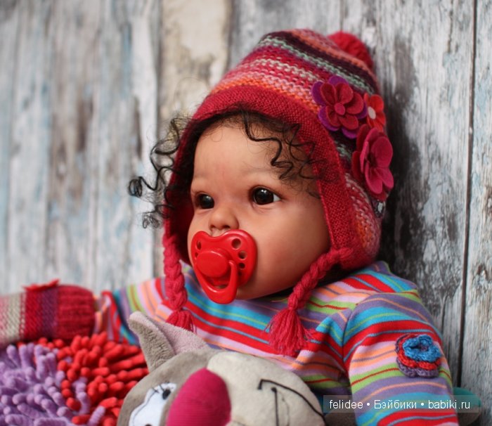 Джамина, куколка реборн Елены Ястребовой