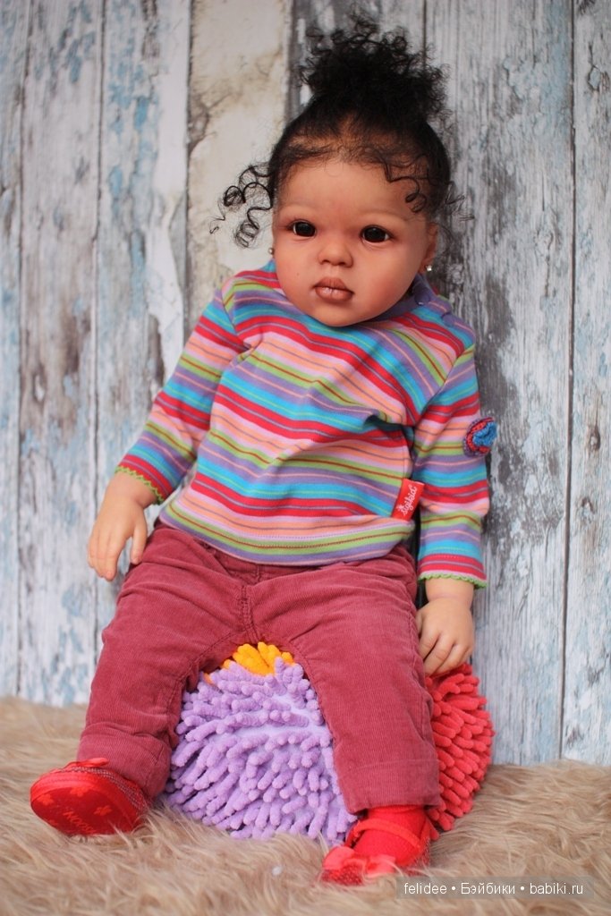 Джамина, куколка реборн Елены Ястребовой