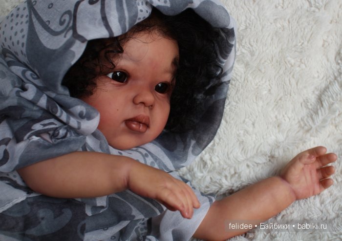 Джамина, куколка реборн Елены Ястребовой