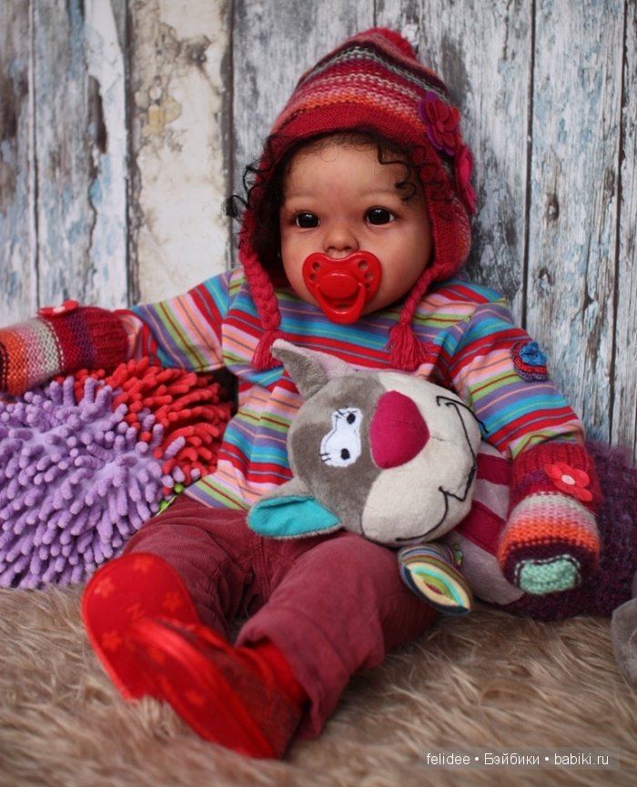 Джамина, куколка реборн Елены Ястребовой