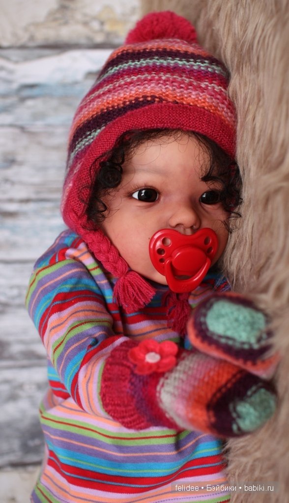 Джамина, куколка реборн Елены Ястребовой