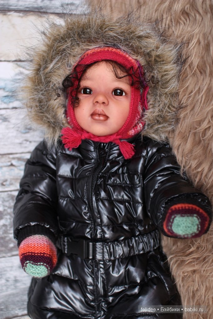 Джамина, куколка реборн Елены Ястребовой