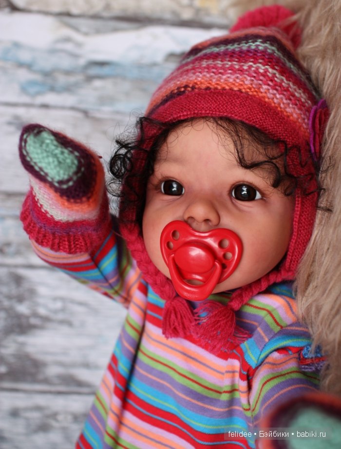 Джамина, куколка реборн Елены Ястребовой