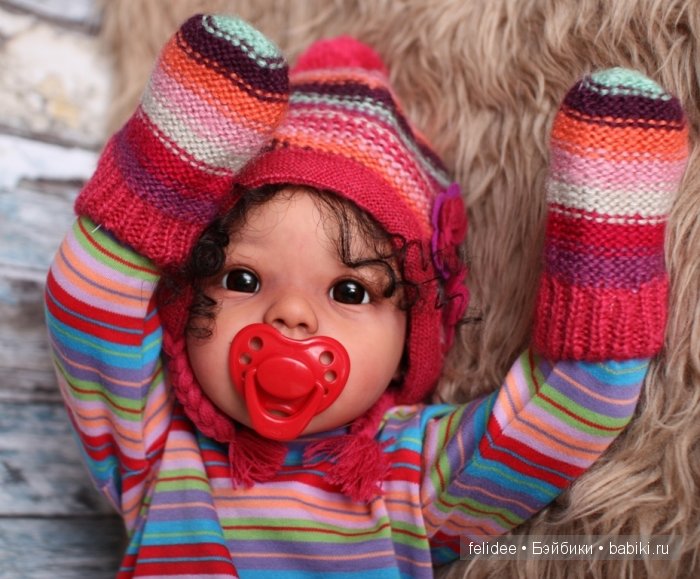 Джамина, куколка реборн Елены Ястребовой