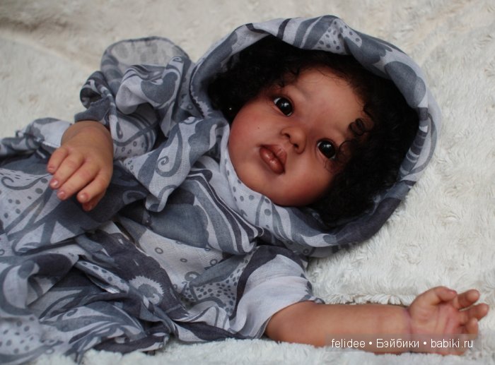 Джамина, куколка реборн Елены Ястребовой