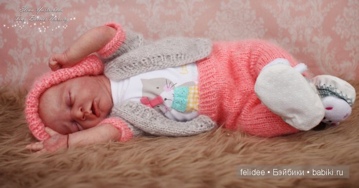 Маурис, кукла-реборн Елены Ястребовой