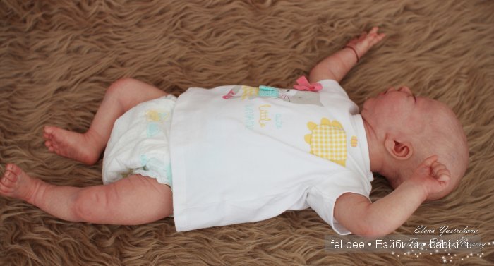 Маурис, кукла-реборн Елены Ястребовой