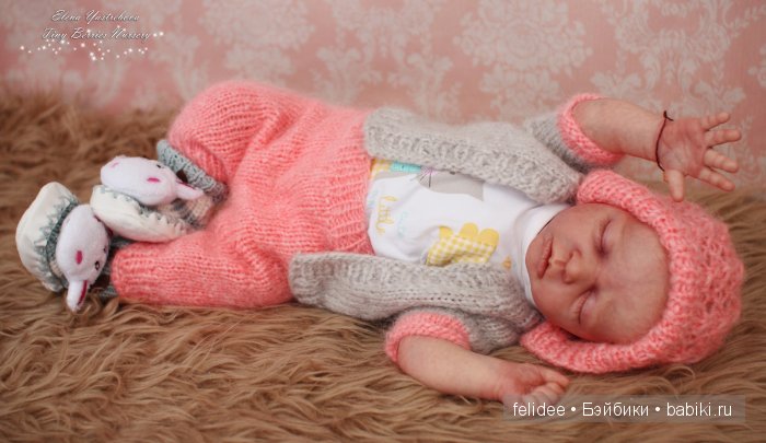 Маурис, кукла-реборн Елены Ястребовой