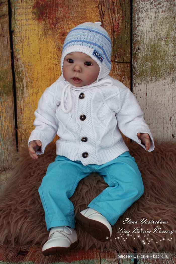 Эллочка и Степушка, мои новые куколки-реборн