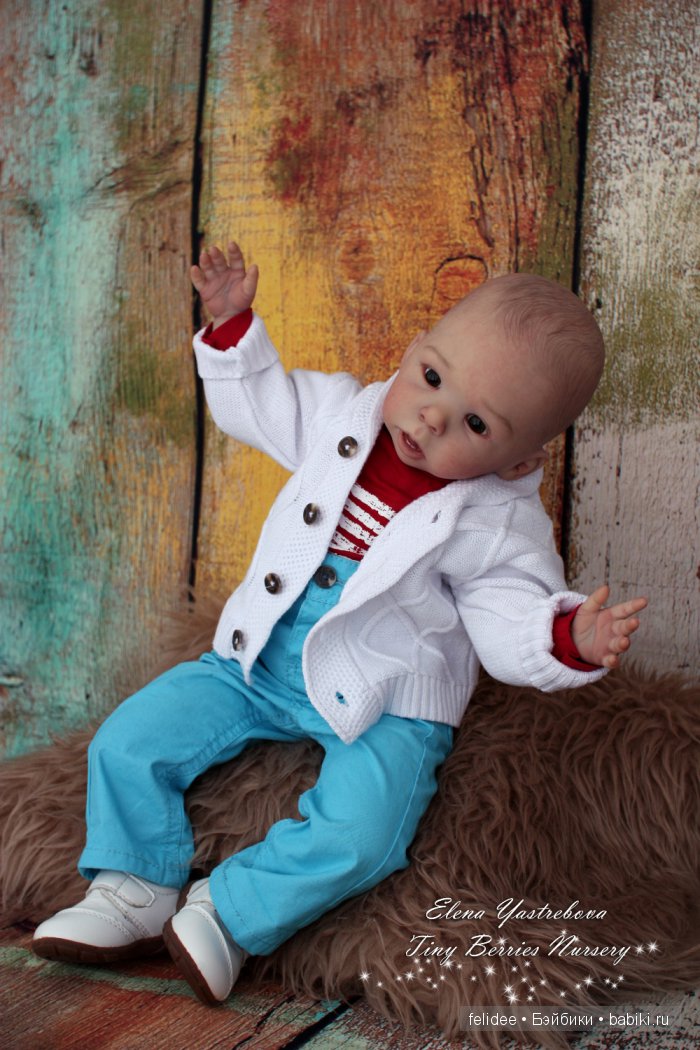 Эллочка и Степушка, мои новые куколки-реборн