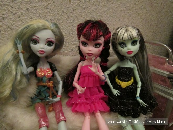 Мои чудо-монтрики — Куклы Monster High и Ever After High: G1 (фото 10)