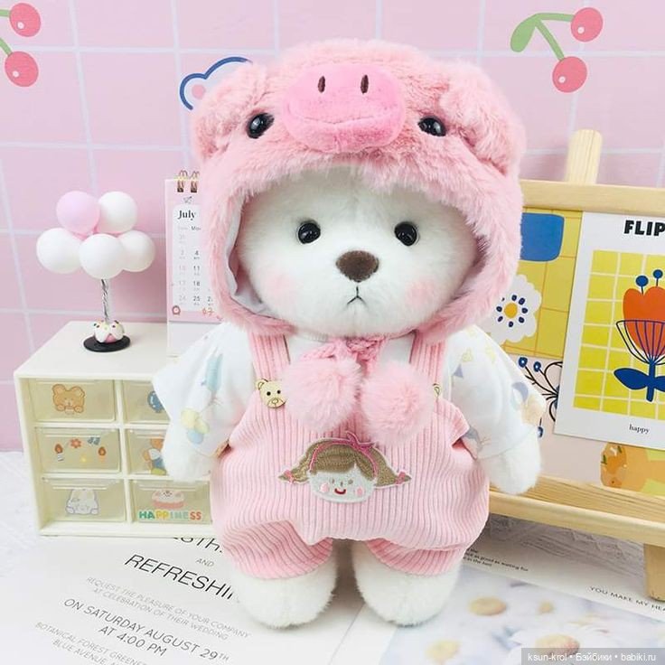 Плюшевая радость — Плюшевые мишки и игрушки (Teddy Bear): винтаж