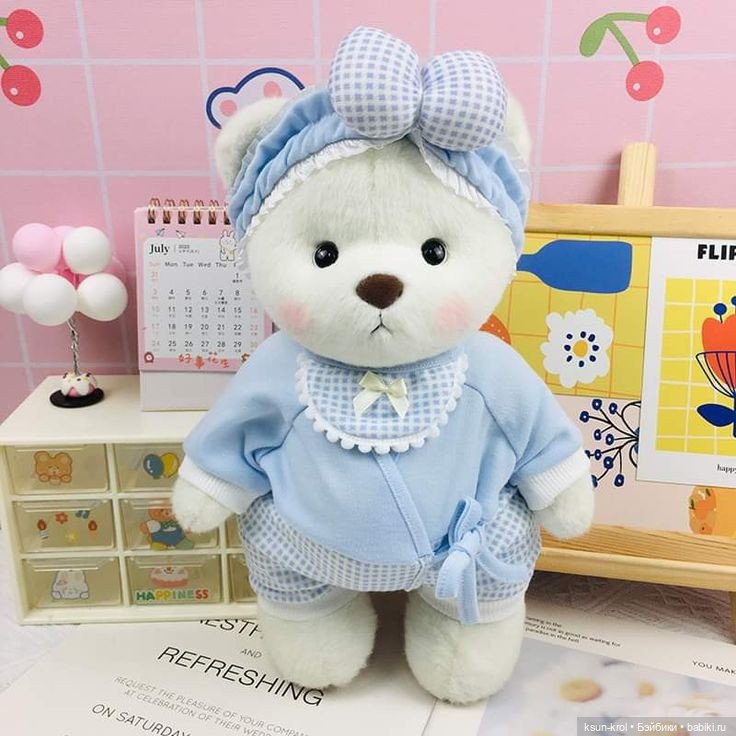 Плюшевая радость — Плюшевые мишки и игрушки (Teddy Bear): винтаж